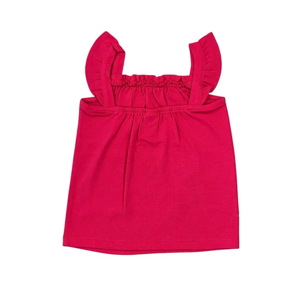 NWT Gymboree Parrot Ruffle Top & Tropical Flower Bubble Shorts